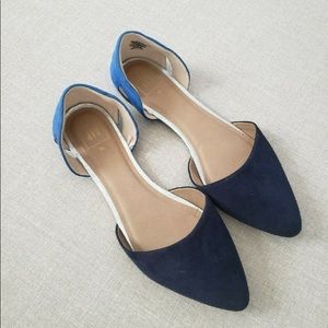 Gap Blue Colorblock Flats